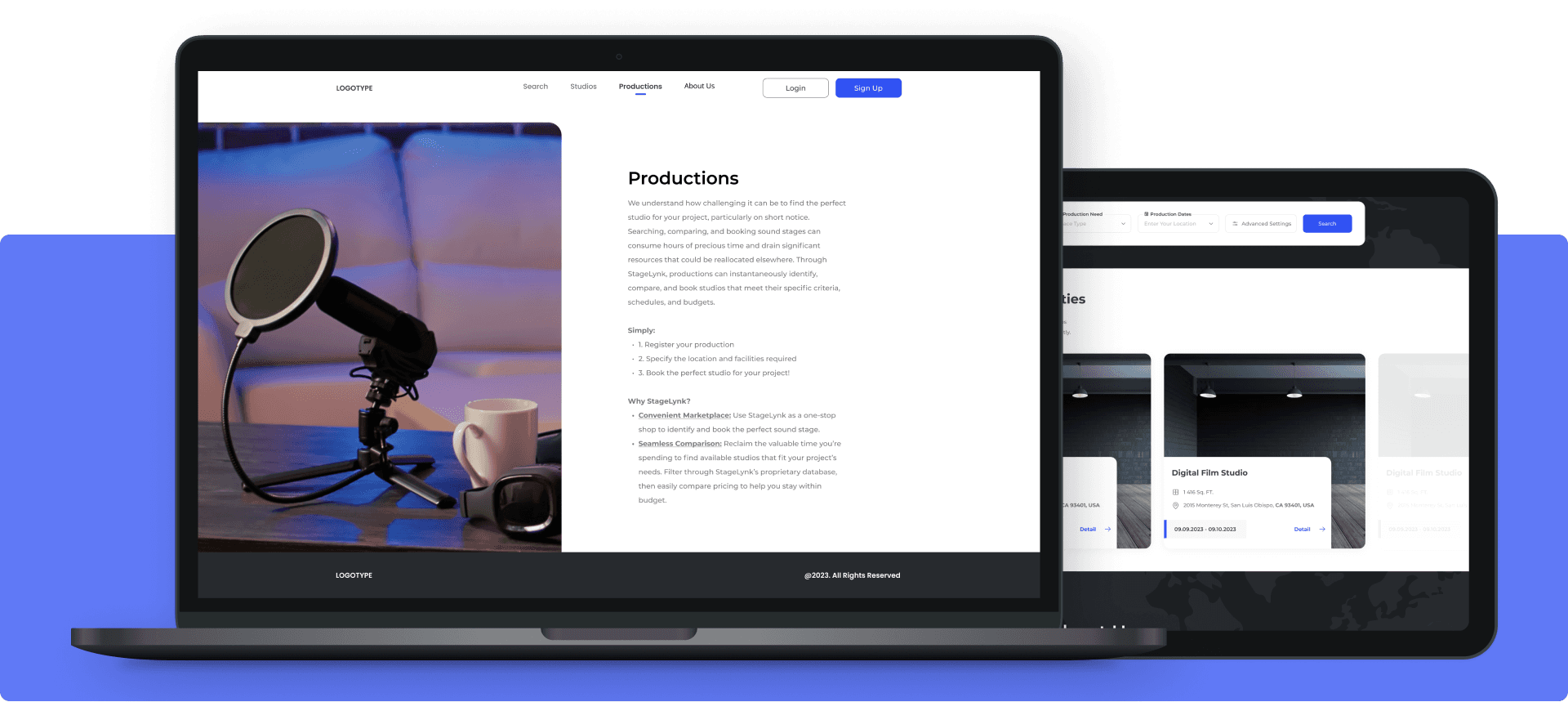 StageLynk: Studio Booking Simplified
