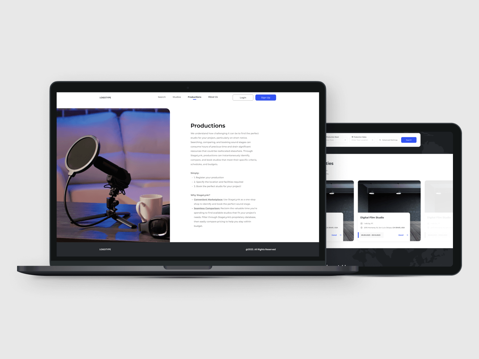 StageLynk: Studio Booking Simplified